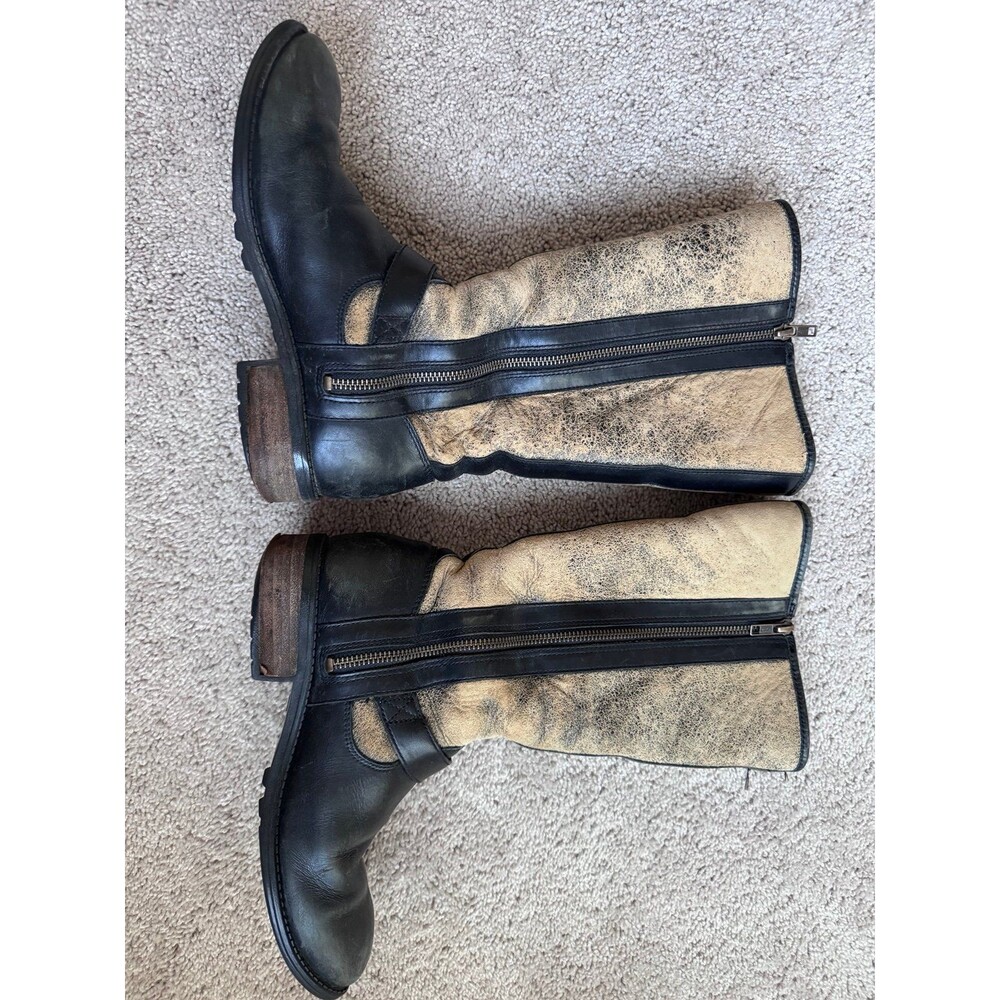 UGG Australia Boots Brand, Women’s Size 8, Fur Lined, Zipper Footwear - Picture 10 of 12